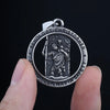 2023 New Stainless Steel Catholic Patron Saint Pendant Michael St. Michael The Archangel Pendant Necklace Dropshipping fior gift