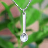 2024 New 316L Stainless Steel Ladle Pendant Necklace Personality Chrom Jewelry Party Gift