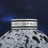 2024 New  Freeshipping 316L Stainless Steel Odin Norse Viking Amulet Rune MEN Ring Words Retro Jewelry Wedding Gift