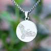 2024 Vintage Nordic Rune Viking Eagle Pendant Charm Men's Necklace Hip Hop Punk Accessories Jewelry Gift