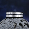 2024New Freeshipping 316L Stainless Steel Double Odin Norse Viking Amulet Rune MEN Ring Words Retro Jewelry Wedding Gift