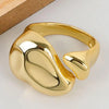 2pcs Geometric Adjustable Rings Set for Women Korean Style  Couple Ring Party Gifts Bridal Jewelry Accessories