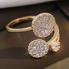 2pcs Geometric Adjustable Rings Set for Women Korean Style  Couple Ring Party Gifts Bridal Jewelry Accessories