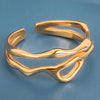 2pcs Geometric Adjustable Rings Set for Women Korean Style  Couple Ring Party Gifts Bridal Jewelry Accessories