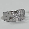 2pcs Geometric Adjustable Rings Set for Women Korean Style  Couple Ring Party Gifts Bridal Jewelry Accessories