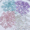 30pcs 13x16mm Colorful Transparent Small Butterfly Through Hole DIY Collocation To Make Jewelry Necklace