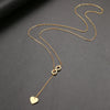 316L Stainless Steel  "8" And Heart Shape Pendant Layered style Necklace For Women Jewelry Party Friend Gifts  New