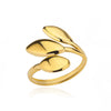 316L Stainless Steel Rings for Women Gold Color Rings Women's Ring Female Male   Quality Jewelry Accessories