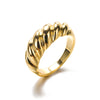 316L Stainless Steel Rings for Women Gold Color Rings Women's Ring Female Male   Quality Jewelry Accessories