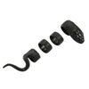 4 Pcs One Size Snake Ring Set for Women Men Antique Silver Color Gothic Ring Creative All-Match Jewelry