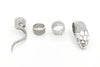 4 Pcs One Size Snake Ring Set for Women Men Antique Silver Color Gothic Ring Creative All-Match Jewelry