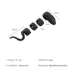 4 Pcs One Size Snake Ring Set for Women Men Antique Silver Color Gothic Ring Creative All-Match Jewelry