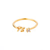 48 Style Women Stainless Steel Rings Gold Color Hollow Out Geometric Open Ring for Female Girl Finger Jewelry Gift