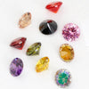 50/20Pcs Zircon Multi Size Zircon Round Gemstone AAAAA Zirconia Accessories Jewelry Making Gems Ring Necklace Earring Gemstone