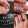 50/20Pcs Zircon Multi Size Zircon Round Gemstone AAAAA Zirconia Accessories Jewelry Making Gems Ring Necklace Earring Gemstone