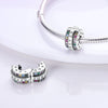 925 Silver Clasp Clip Spacer Stopper Beads Charms & Safety Chain  Clasp Charm Bead fit Original Pandora Bracelet DIY Jewelry