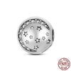 925 Silver Clasp Clip Spacer Stopper Beads Charms & Safety Chain  Clasp Charm Bead fit Original Pandora Bracelet DIY Jewelry