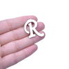 A-Z Initial Letters Pendant Necklace English Alphabets Stainless Steel Necklaces For Women Men Accessories  Jewelry Gift
