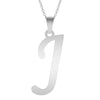 A-Z Initial Letters Pendant Necklace English Alphabets Stainless Steel Necklaces For Women Men Accessories  Jewelry Gift