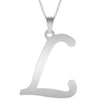 A-Z Initial Letters Pendant Necklace English Alphabets Stainless Steel Necklaces For Women Men Accessories  Jewelry Gift