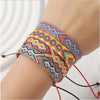 8Pcs/set Handwoven friendship bracelet Bohemian style adjustable hand rope for men and women - Image 3