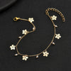 Women's Hollow Heart Star Moon Anklet Adjustable Shiny Beach Ankle Bracelet, Summer Jewelry Sparkly Gift for Her - Image 2