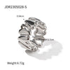 Imitation Pearl Stainless Steel Gold Color Ring for Women Engagement Party Gift Temperament Jewelry - Image 11