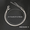 Shimmering Anklet Sparkly CZ Starry Foot Chain/Necklace/Bracelet Set for Women Minimalist Summer Beach Gift - Image 5