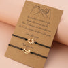 2pcs/set Minimalist Sun Moon Charm Couple Bracelet Friendship Jewelry Gift Handmade Adjustable Braided Rope Bracelets - Image 23