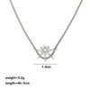 Miranda Y-Style Multi-Zircon Snake Chain Necklace with Tassel Starburst Pendant Light Round Bead Design for Sweat - Image 13