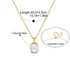 Round Cubic Zirconia Pendant Necklace in Necklace or Choker Styles - Image 24