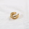 Cross Multilayer Wide Ring Simple For Women Party Jewelry Classic Gift Ring for Wedding Jewelry - Image 6