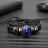 Luminous 12 Constellations Bracelet For Men Multilayer Leather Weave Zodiac Signs Bracelets Taurus Cancer Scorpio Jewelry Gift - Image 5