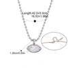 Round Cubic Zirconia Pendant Necklace in Necklace or Choker Styles - Image 23