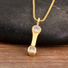 Shiny A-Z Letters Inlaid Rhinestones Pendant Necklace For Female Male Initial Name Clavicle Chain Accessories - Image 13