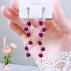 Korean Flower Asymmetrical Dangle Earrings for Women Long Tassel Butterfly Imitation Pearl Cat Drop Earring Party Jewelry - Image 18