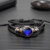 12 Zodiac Signs Constellation Charm Luminous Bracelet Men Women Multilayer Weave Leather Bracelet Bangle Birthday Gift - Image 14