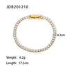 Maximalist Dipped With Cubic Zirconia Gemstones Stainless Steel Bracelet for Women Jewelry Gift bracelet Jewel - Image 7
