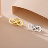 Infinite Symbol Brooch For Women Men Stainless Steel Geometry Pin Brooch Jewelry Birthday Gifts - Image 5
