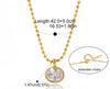 Round Cubic Zirconia Pendant Necklace in Necklace or Choker Styles - Image 6