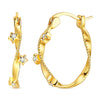 Earring Gold Series Silver Round Hoop Earring Moon Stars Teardrop Cladda Heart Earring For Women Jewellery - Image 35