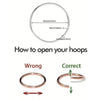 3Pcs Gold Plated Nose Rings Hoops for Women/Men, 22 Gauge 8mm Small Thin Nose Piercing Jewelry,Tiny Septum Cartilage Helix - Image 2