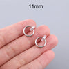 1 Pair Ear Cuff Fake Hoop Earrings Man Without Drilling Ear Clip On Earrings For Women Without Piercing Earring Non-Hole - Image 10