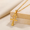 Sun Moon Coin Pendant Necklace For Women Cute Gold Color Stainless Steel Round Necklace Sweet Jewelry Her Gifts - Image 16