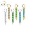 Titanium Dainty Cubic Zirconia Bar Charm for Lobe Ear Piercing Drop Dangle Earring - Image 1