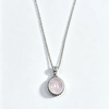 Silver Natural Rhodochrosite Pendants Necklace Tiger Eye Necklace Silver Pendants With Chain For Women Men - Image 16