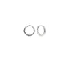 1/5 Pairs of Huggie Hoop Earrings for Women, Gold Plated Stainless Steel Lightweight Hinged Small Thin HoopS - Image 14