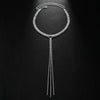 Stonefans Luxury Shiny Tassel Choker Necklaces for Women Exquisite Crystal Short Y Sexy New Necklace Wedding Bride Jewelry Gift