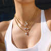 Round Cubic Zirconia Pendant Necklace in Necklace or Choker Styles - Image 4