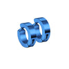 4Pairs Stainless Steel Men's Ear Clips Punk Style Gold Plated Non-Pierced Fake Piercing Earrings for Women Men - Image 7